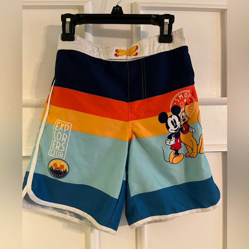 Disney Swim Trunks Size 7/8